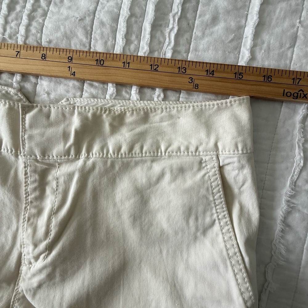 Banana Republic Wide Leg Crop Capri Pants 6 Mid Rise Relaxed VTG Cabin GORP - Picture 4 of 7